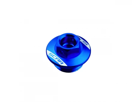 Capac de ulei SCAR HUSQVARNA FE 250 / 350 / 450 / 501 14-24, FC 250 / 350 / 450 14-24, TE 250 / 300 14-24, TX 300 17-24, FX 350 / 450 17-24 - Albastru | OFP500B