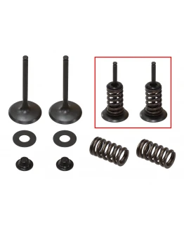 Supape de admisie PSYCHIC (kit complet supape și arcuri I Cu șaibe incluse) KAWASAKI KXF 450 '09-'15 (KX 450 F) Din Otel (MX-09528I) (36X5,47X78,2MM)