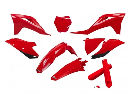 Kit complet plastice UFO (FULL KIT) GAS GAS MC 125 / 250 21-23, EX 250 / 300 21-23, MC-F / EX-F 250 / 350 / 450 21-23 culoare Rosu | GGKIT702F062