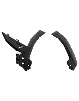 Protectie cadru POLISPORT - KTM SX/SX-F/XC/XC-F '23-'24; EXC/EXC-F '24 - Negru