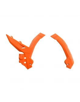 Protectie cadru POLISPORT - KTM SX/SX-F/XC/XC-F '23-'24; EXC/EXC-F '24 - Portocaliu