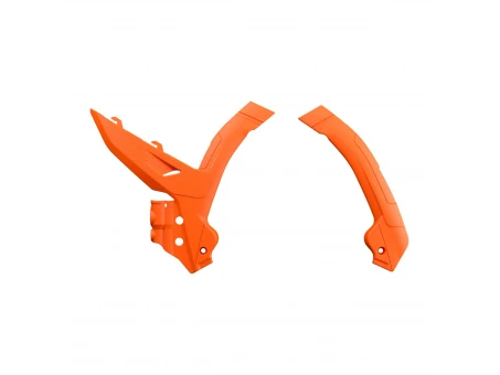 Protectie cadru POLISPORT - KTM SX/SX-F/XC/XC-F '23-'24; EXC/EXC-F '24 - Portocaliu