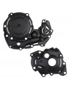 Kit protectii capac ambreiaj/alternator POLISPORT - POMPY WODY YAMAHA YZ 450F '23-'24 - Negru