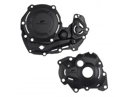 Kit protectii capac ambreiaj/alternator POLISPORT - POMPY WODY YAMAHA YZ 450F '23-'24 - Negru