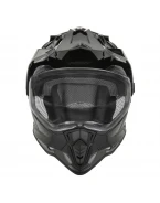 Casca Off Road/Dual NOX N312 SOLID - Negru lucios | N312GB