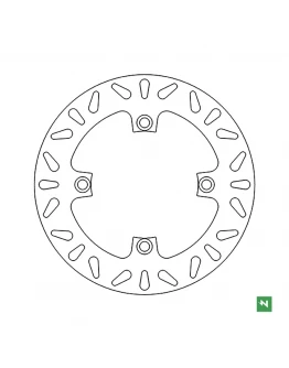 Disc de frana spate NEWFREN - HONDA CBF 500/600/1000; CBR 600F 11-13; CBF1000 '06-'16 (240X116X5) (4X10,5MM)