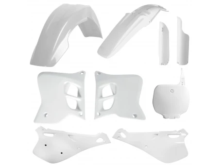 Kit plastice POLISPORT - (FULL KIT) YAMAHA YZ 125/250 '93-'95  - Alb