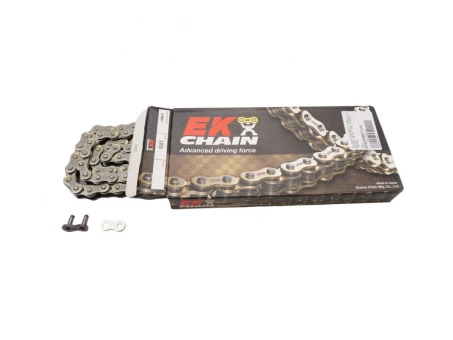 Lant EK EK520MRD-7 120 fara o-ring, Culoare Argintiu (MOTOCROSS max 500 CCM) (39,7KN) (MADE IN JAPAN) | EK520MRD7120