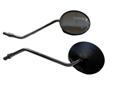Set oglinzi universale GZ (M10/1,25) filet dreapta, culoare negru/argintiu  (HONDA) | 582610