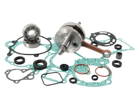 HOT RODS ZESTAW NAPRAWCZY DOŁU SILNIKA HONDA CR 80R 05-07, CR 80 RB BIG WHEEL 05-07 (WAŁ KORBOWY, ŁOŻYSKA, USZCZELNIACZE, USZCZELKI) | CBK0104