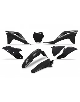 Kit complet plastice UFO GAS GAS MC 125 / 250 '21-'23, EX 250 / 300 '21-'23, MC-F / EX-F 250 / 350 / 450 '21-'23 culoare Negru