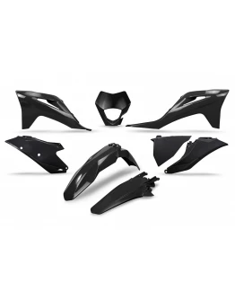 Kit complet plastice UFO GAS GAS EC / EC-F 250 / 300 / 350 '21-'23 Z culoare Negru