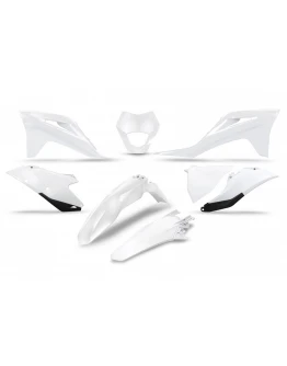 Kit complet plastice UFO GAS GAS EC / EC-F 250 / 300 / 350 '21-'23 Z culoare Alb