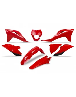 Kit complet plastice UFO GAS GAS EC / EC-F 250 / 300 / 350 '21-'23 Z culoare Rosu