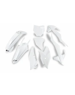 Kit complet plastice UFO KTM SX 85 '18-'23 culoare Alb 20-21