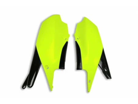 Carene laterale UFO YAMAHA YZF 250 19, YZF 450 18-19 culoare Galben Fluo | YA04859DFLU