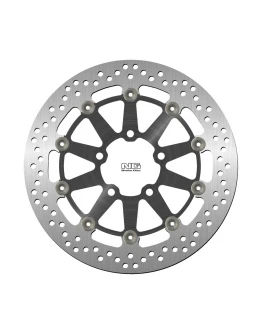 Disc frana fata NG -  SUZUKI GSXR 600 04-05, GSXR 750 04-05, GSXR 1000 03-04, M 800 INTRUDER 14-15 (NG790V) (300X69X5) (5X10,5MM) (centru aluminiu)
