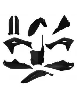 Kit plastice POLISPORT - (FULL KIT) KAWASAKI KX 450F '24  - Negru