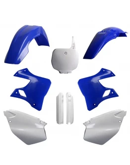 Kit plastice POLISPORT - (FULL KIT) YAMAHA YZ 125/250 '96-'99  - Albastru Alb
