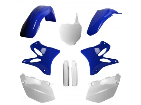 Kit plastice POLISPORT - (FULL KIT) YAMAHA YZ 125/250 '05  - Albastru Alb