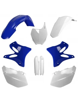Kit plastice POLISPORT - (FULL KIT) YAMAHA YZ 125/250 '0 - Albastru Alb
