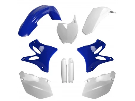 Kit plastice POLISPORT - (FULL KIT) YAMAHA YZ 125/250 '0 - Albastru Alb
