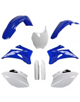 Kit plastice POLISPORT - (FULL KIT) YAMAHA YZ 250F '06-'07; YZ 450F '06-'07  - Albastru Alb