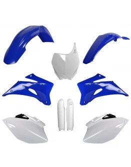 Kit plastice POLISPORT - (FULL KIT) YAMAHA YZ 250F '0450F '0 - Albastru Alb