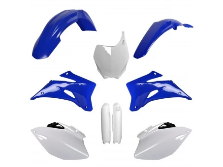 Kit plastice POLISPORT - (FULL KIT) YAMAHA YZ 250F '0450F '0 - Albastru Alb