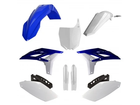 Kit plastice POLISPORT - (FULL KIT) YAMAHA YZ 250F '10-'13  - Albastru Alb