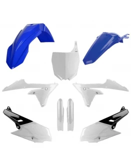 Kit plastice POLISPORT - (FULL KIT) YAMAHA YZ 250F '14-'1 '14-'17  - Albastru Alb