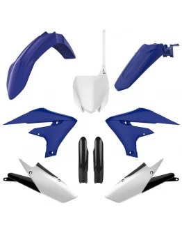 Kit plastice POLISPORT - (FULL KIT) YAMAHA YZ 250F '19-'23; YZ 450F  - Albastru Alb