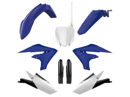 Kit plastice POLISPORT - (FULL KIT) YAMAHA YZ 250F '19-'23; YZ 450F  - Albastru Alb