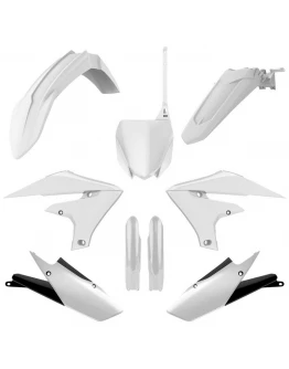 Kit plastice POLISPORT - (FULL KIT) YAMAHA YZ 250F '19-'23; YZ 450F  - Alb