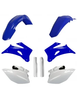Kit plastice POLISPORT - (FULL KIT) YAMAHA WR 250F '07-'14; WR 450F '07-'11 W set - Albastru Alb
