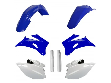 Kit plastice POLISPORT - (FULL KIT) YAMAHA WR 250F '07-'14; WR 450F '07-'11 W set - Albastru Alb