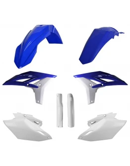 Kit plastice POLISPORT - (FULL KIT) YAMAHA WR 450F '12-'15 W set - Albastru Alb