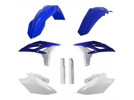 Kit plastice POLISPORT - (FULL KIT) YAMAHA WR 450F '12-'15 W set - Albastru Alb