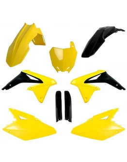 Kit plastice POLISPORT - (FULL KIT) SUZUKI RMZ 450 '0 - Galben Negru