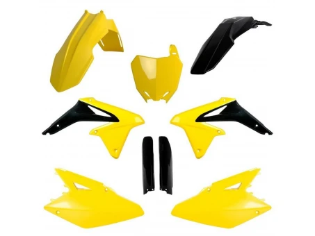 Kit plastice POLISPORT - (FULL KIT) SUZUKI RMZ 450 '0 - Galben Negru