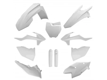 Kit plastice POLISPORT - (FULL KIT) KTM SX/SX-F/XC-F '16 - Alb