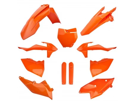 Kit plastice POLISPORT - (FULL KIT) KTM SX/SX-F/XC-F '16 - Portocaliu