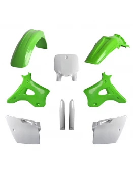 Kit plastice POLISPORT - (FULL KIT) KAWASAKI KX 125/250 '96-'9 - Verde