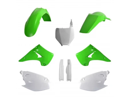 Kit plastice POLISPORT - (FULL KIT) KAWASAKI KX 125/250 '04-'0 - Verde
