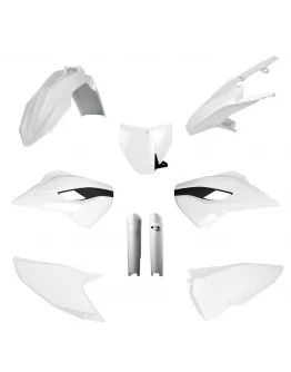 Kit plastice POLISPORT - (FULL KIT) Husqvarna TC/FC '14  - Alb