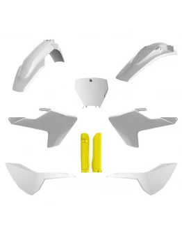 Kit plastice POLISPORT - (FULL KIT) Husqvarna TC/FC '16-'1 - Alb