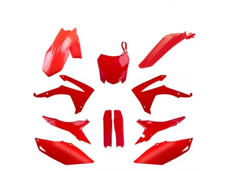 Kit plastice POLISPORT - (FULL KIT) HONDA CRF 250R '14-'17; CRF 450R '13-'16  - Rosu
