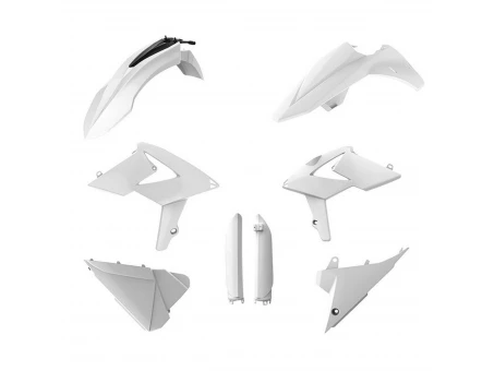 Kit plastice POLISPORT - (FULL KIT) Beta 2T/4T '13-'17 W set - Alb