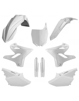 Kit plastice POLISPORT - (FULL KIT) YAMAHA YZ 125/250 '15-'20  - Alb