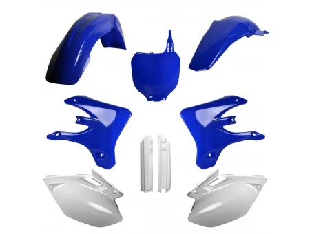 Kit plastice POLISPORT - (FULL KIT) YAMAHA YZ 250F '03-'04; YZ 450F '03-'04  - Albastru Alb